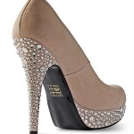 Swarovski shoes high heel back view