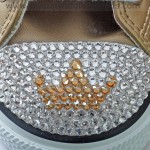 Swarovski Crystal Tiara Design on Converse