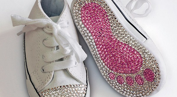 How To Crystallize Baby Converse Tutorial