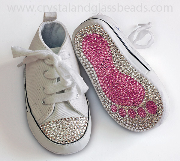baby bling converse