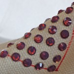 Canvas & Flatback Crystals adhesives test