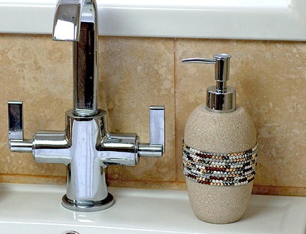 Swarovski Crystal Soap Dispenser Tutorial