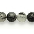 Black Rutilated Quartz Beads