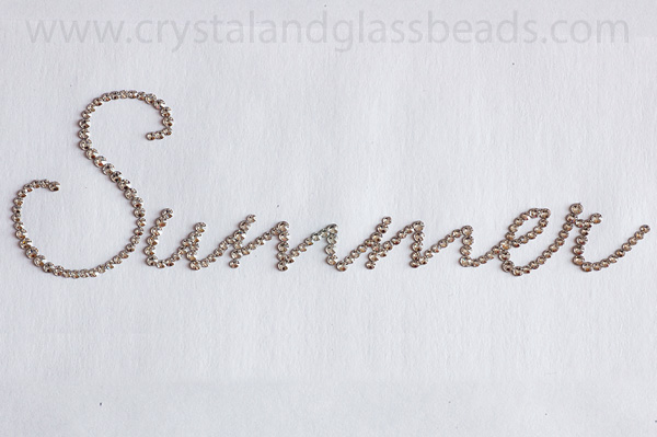 How to crystallize text tutorial