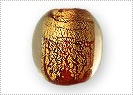 Gold Foil Bead