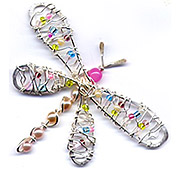 handmade jewellery by Linda Jones wirejewellery.co.uk