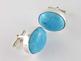 Sterling silver and turquoise ring