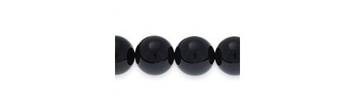 Black Agate Beads