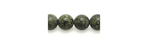 Green Lace Agate Beads
