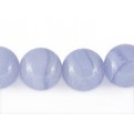 Blue Lace Agate Semi-precious Gemstone Beads