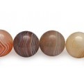 Botswana Agate Semi-precious Gemstone Beads