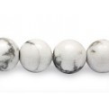 Howlite Semi-precious Gemstone Beads