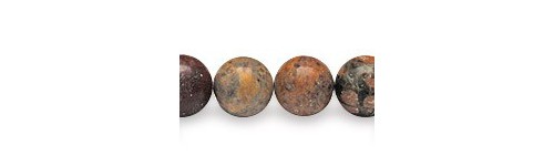 Leopard Skin Agate Beads