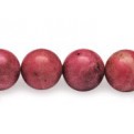 Rhodonite Semi-precious Gemstone Beads