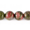 Unakite Semi-precious Gemstone Beads