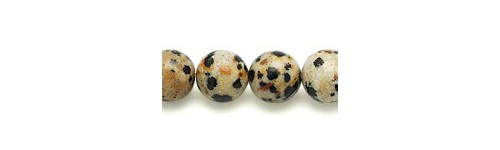 Dalmation Jasper beads