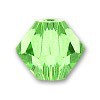 Peridot 6mm Swarovski bicone beads 5301