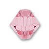 Light Rose 6mm Swarovski bicone beads 5301