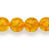 Amber beads 6mm Round String