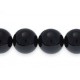 Black Onyx 6mm round beads string gemstones semi-precious