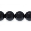 Black Onyx 6mm round beads string gemstones semi-precious