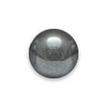 Haematite 6mm round bead single semi-precious gemstones