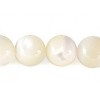 Mother of Pearl 8mm round beads string semi-precious gemstones