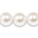 White 4mm Swarovski Pearls