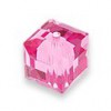 Rose 8mm Swarovski Cubes