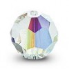 Crystal AB 10mm Swarovski Rounds pack