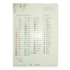 Swarovski Bicone Colour Chart