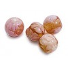 Millefiori Pink Glass Round Beads Pack