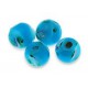 Millefiori 6mm Blue Glass Round Beads Pack