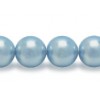 Light Blue 6mm Swarovski Glass Pearls 5810