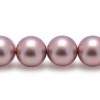 Powder Rose 6mm Swarovski Pearls