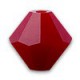 Dark Red Coral 6mm Swarovski bicone beads