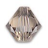 Greige 6mm Swarovski bicone beads