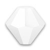 White Albaster 4mm Swarovski bicone beads