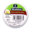 7 Strand Beadalon wire .018 DIA 100ft stringing wire Bright