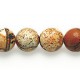 Picture Jasper beads 8mm round semi-precious string