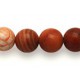 Bamboo Agate Beads 8mm Round string semi-precious