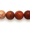 Bamboo Agate Beads 8mm Round string semi-precious