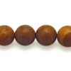Wood Grain Stone Beads 8mm Round string semi-precious