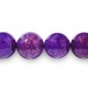 10mm Purple Dragon Vein Agate Beads Round string semi-precious