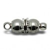 Magnetic Clasp 18x6mm Silver Plated