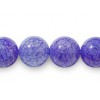 8mm Blue Dragon Vein Agate semi precious Beads Round string