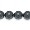 Black 8mm Glass Pearls Swarovski 5810 beads