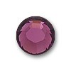 Amethyst ss16 rhinestones Hot-Fix Swarovski crystals