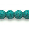 Natural Turquoise beads (dyed) 8mm round string