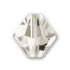 Silver Shade 4mm Swarovski bicone beads 5301